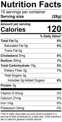 10 (3 Pack) Mrs. Barrs Natural Foods Granola | Cranberry & Almond | Certified Organic Gluten Free Oats | Soft Texture |