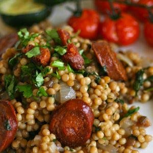 200g 100% Al Fez Pearl Couscous - Delicious pearl shaped grains made from durum wheat semolina. Quick & Easy Vegetarian