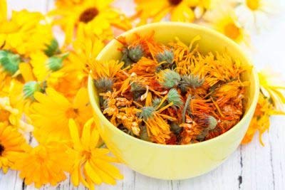 Calendula Flowers Whole, 4oz Resealable Bag, 100% Raw from Egypt, Herbal Tea