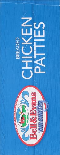 Bell & Evans Frozen 16 oz Breaded Chicken Patties