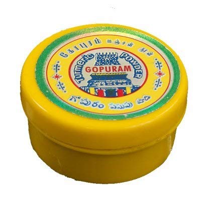Gopuram Haldi Sindoor, 30 GM Pack (3 x 10 GM Tin)