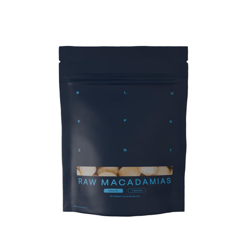 Blueprint Bryan Johnson Raw Macadamia Nuts - No Palm Oil - Keto