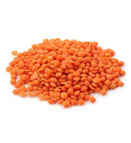 4 LB Aiva Masoor Dal (Red Split Lentils) No Husk Bulk | Premium Quality for Soups, Stews, and Indian Cooking