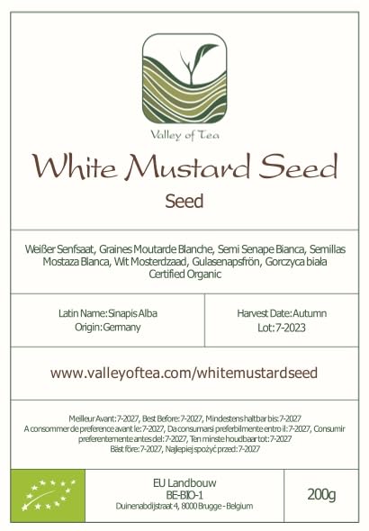 Yellow Mustard Seeds Whole - White Mustard Seed Spicy Ingriedient - Whole Mustard Seeds Yellow Whole Mustard Seed