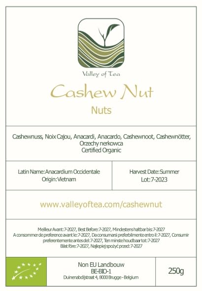 Whole Cashew Organic Nut - Unroasted and Unsalted - Organic Cashews Unsalted Cashew Unroasted Nuts