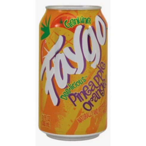 BeeQ (Pack 18) 6 12 oz. - of Faygo Variety Soda, Different Flavors : Redpop , Kiwi Strawberry , Fruit Punch , Pineapple