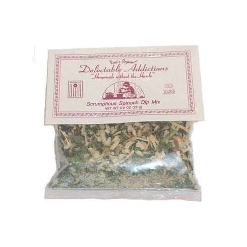 Delectable Addictions Scrumptious Spinach Dip Mix 5-Pack