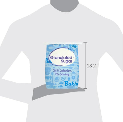 Generic 25 lb Pure Granulated Sugar Bulk Bag All-Purpose Sweetener for Baking, Cooking, Coffee, and Tea