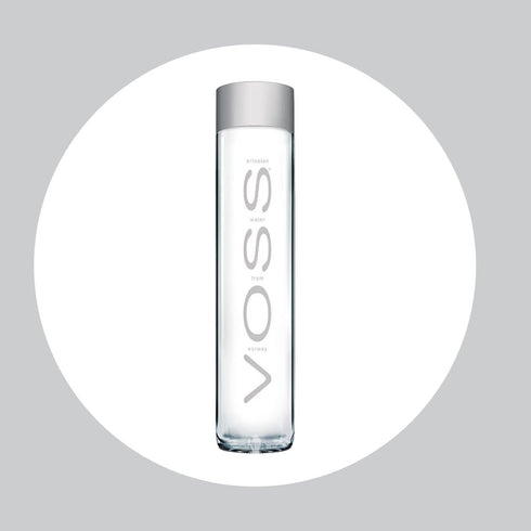 375ml 12.7 oz (Pack 9) Voss Artesian Still water from Norway Naturally pure for a crisp, refreshing taste GLASS bottled