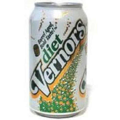 Vernors 7-UP Diet Soda Soft Drink, 12-Ounce (Pack of 24)