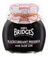 Mrs. Bridges of Scotland Set 2 12 Oz , of Jars, Blackcurrant Preserves with Sloe Gin, Imported from Scotland, Each