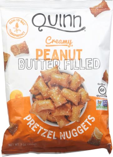 Quinn Snacks Peanut Butter Filled Pretzels, 7 Oz