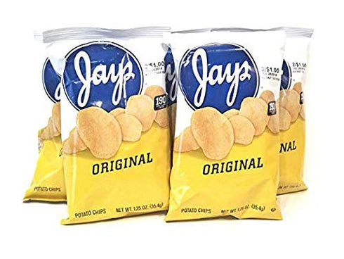 JAY'S EQUIPMENT SEAT COVERS PROTECT YOUR SEATS JAY'S ORIGINAL Potato Chips A Chicago Original 10 Pack 1.25oz bags (original,