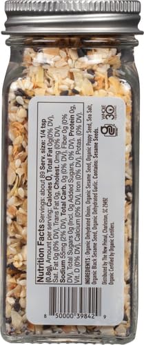 The New Primal Organic Everything Bagel Seasoning, 2.5 oz
