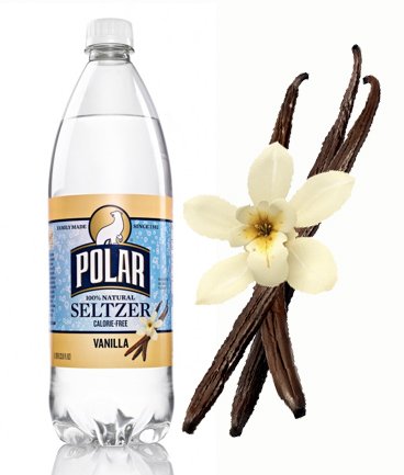 Polar Products Polar 100% Natural Seltzer Water, Vanilla 33.8 Fl Oz. (Pack of 3)