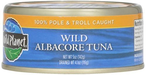 Wild Planet Wild Albacore Tuna Low Mercury, 5 Ounce