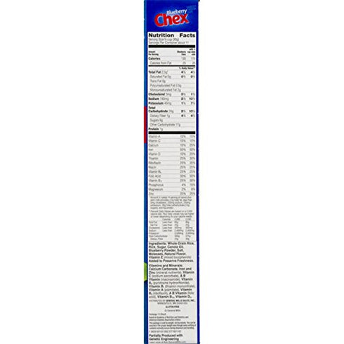 General Mills 12 oz Chex Cereal, Blueberry, Gluten Free