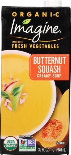 32 Imagine Organic Soup, Creamy Butternut Squash, Ounce