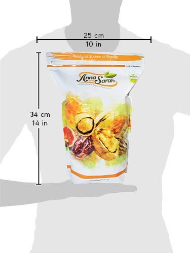 2 2 Lbs Anna and Sarah Premium Mixed Nuts in Shell, Pound Bag, California Jumbo Chandler Walnuts, Extra Large Pecans