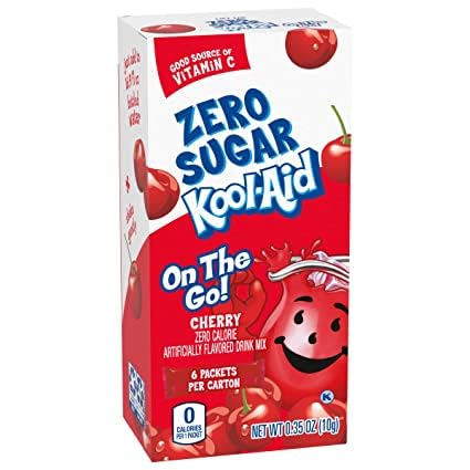 Doofie Deals Kool-Aid Zero Sugar - 6 Pack - 3 Boxes - 18 Packets