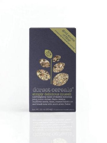 DORSET Simply Delicious Muesli Cereals, 21.01 Ounces Boxes (Pack of 2)