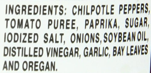 13.1 (Pack 12) La Morena Chipotle Peppers in Adobo Sauce, Ounce