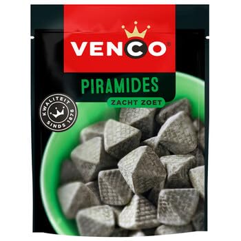 Venco Piramides I Sweet Licorice Pyramids from the Netherlands I Dutch Sweet