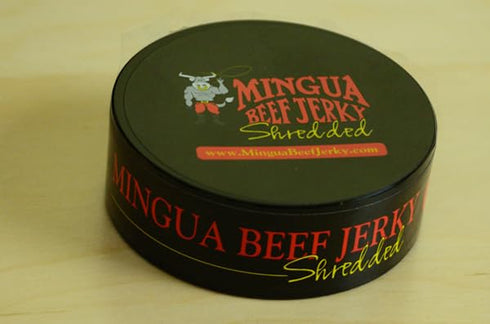 Mingua Beef Jerky (The Original) Shredded Can - 5 count