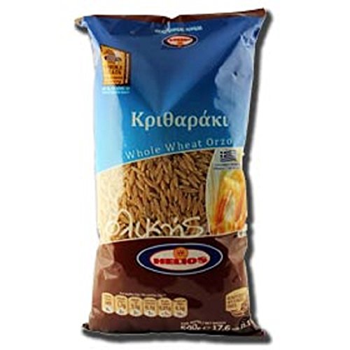 Helios Whole Wheat Greek Orzo Pasta, 500 gr