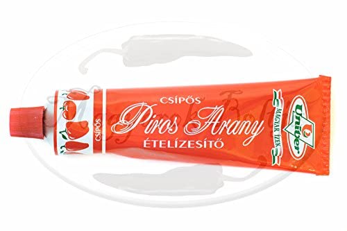 Univer-Co Authentic Univer Piros Arany Red Gold Hungarian Paprika Paste Hot 160g Set