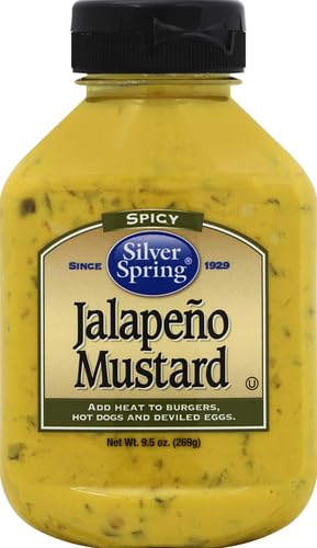 Silver Spring 9.5 oz s Mustard, Jalapeno