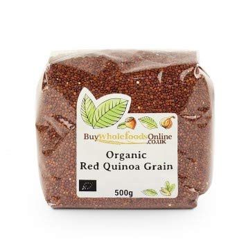 Buy Whole Foods (500g) Organic Quinoa Grain (Red)