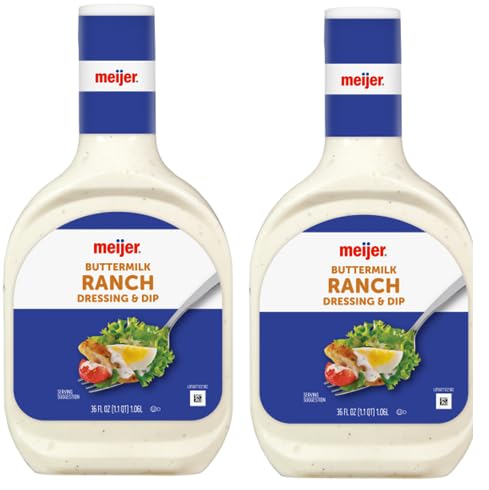 Generic Buttermilk Ranch Salad Dressing & Dip (2 Bottles, 36 oz. each)
