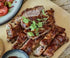 17.64 oz Pack 2 Corte's Brazilian Smoked Pork Ribs | of + Exclusive Brazil in Texas Bracelet | Costelinha de Porco