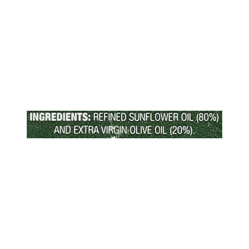 68 Oz Iberia Premium Blend, Sunflower Oil & Extra Virgin Olive Oil, High Heat Frying, Fl