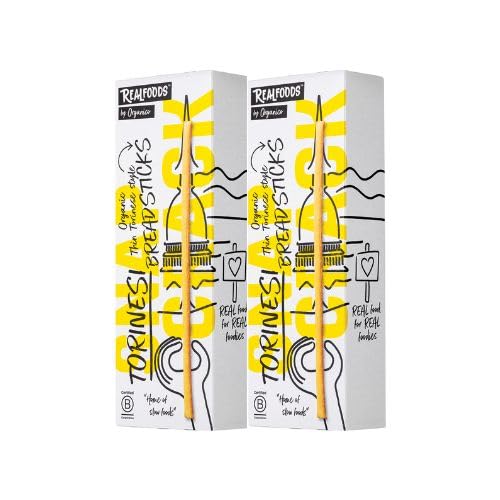 Organico Grissini Torinesi 120g - Pack of 2