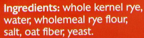 17.6-Ounce (Pack 6) Mestemacher Bread Whole Rye