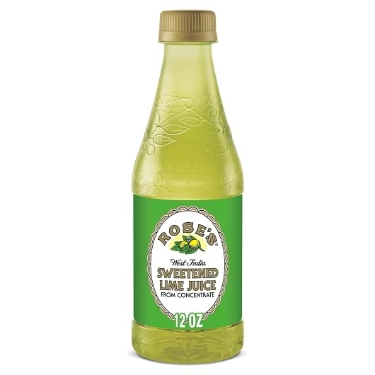 Roses Rose's Sweetened Lime Juice, from Concentrate, Kosher, 12 Fluid Ounces (Pack Of