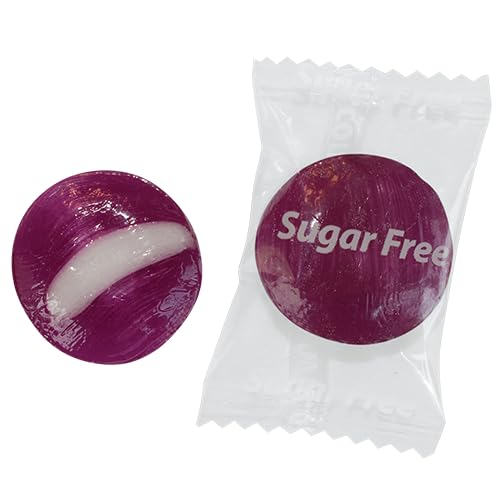 Sugar-Free Fruit Candy Buttons Assorted Flavors & Colors 2 lb Bulk Bags,
