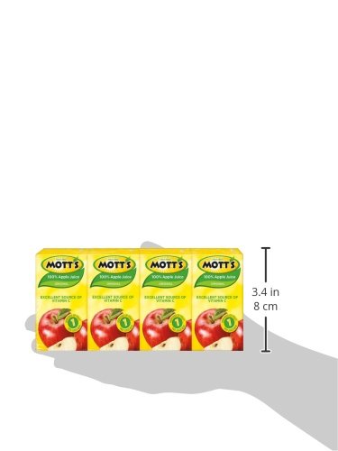 100% 4.23 oz Mott's Juice, Original Apple, Can