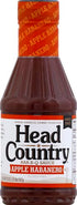 Head Country Bar-B-Q Sauce, Apple Habanero | Gluten Free BBQ Sauce With No Allergens | Sweet Apple & Spicy Habanero Championship Barbecue Sauce For Chicken, Pulled Pork & Ribs | 20 Ounce, Pack of 1