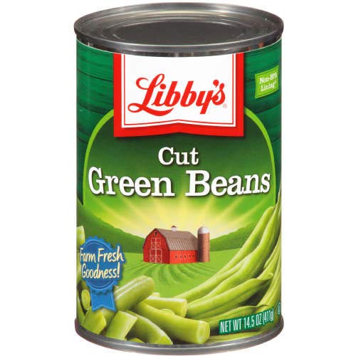 Libby's Cut Green Beans 14.5 oz (6 Pack)