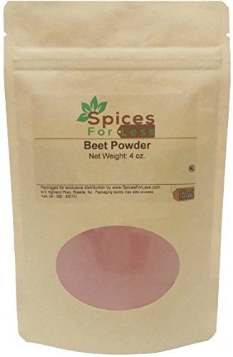 SFL Beet Root Powder, Pure Beetroot Spice for Natural Food Coloring, 2 oz