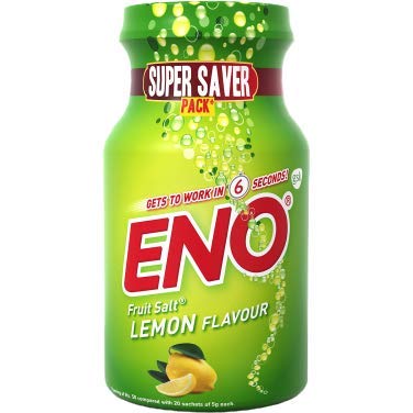 Generic Pack Of 5 - ENO Fruit Salt Lemon - 100 Gm