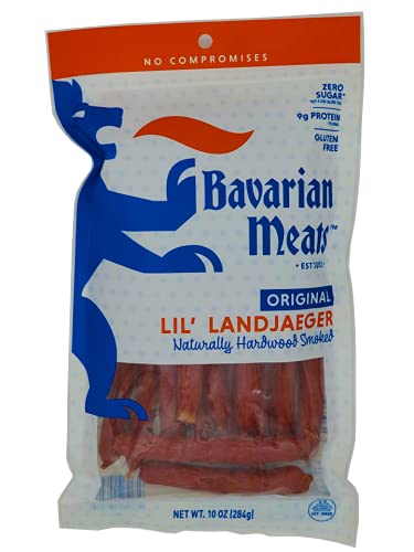 Bavarian Meats Lil Landjaeger | Original | 10 Ounce Per Bag (2