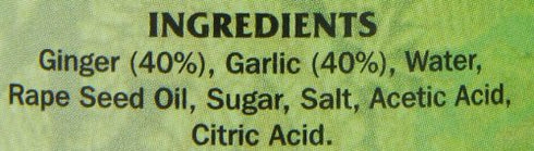 East End 283 (Pack 6) Nishaan Ginger/ Garlic Paste g