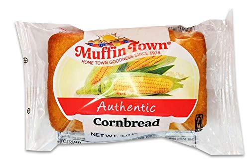 Muffin Town Cornbread Snack Loaves 36 Loaves Per Case - 3 Oz