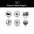 4 oz Watkins Gourmet Organic Spice Tin, Ground Black Pepper