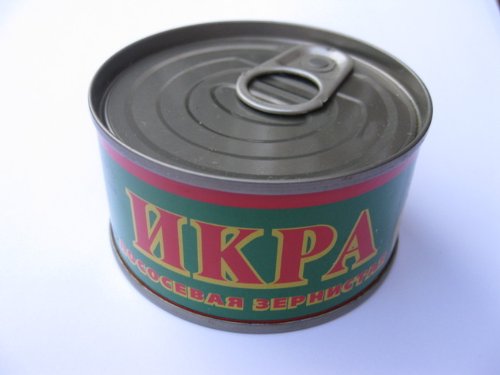 Russian Caviar 5oz/140g Russian Salmon Roe Keta Caviar Malossol