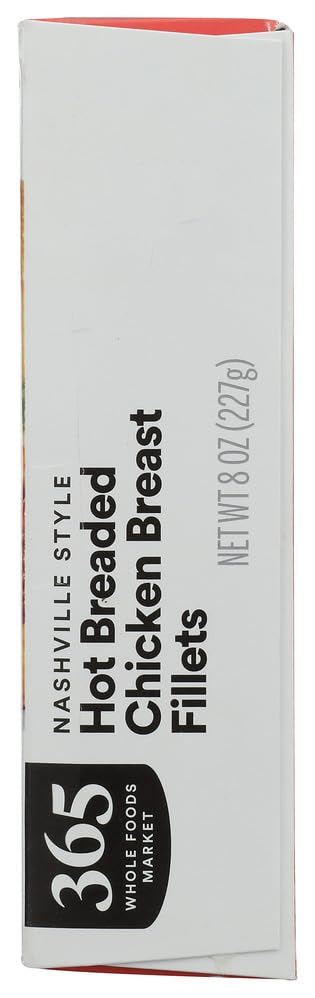 365 by Whole Foods Market 8 OZ Nashville Hot Breaded Chicken Fillets